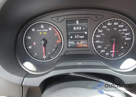 2015 Audi A3 2.0T Premium z USA, uszkodzony, nr VIN WAUBFGFF3F1121780